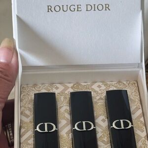 Dior Rouge Dior Lipstick Trio New in Box